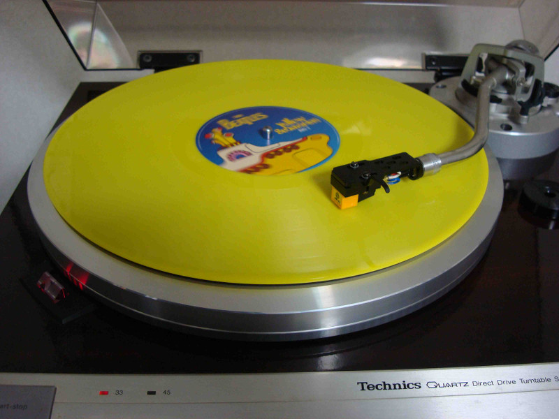 ビートルズのLPレコード Yellow Submarine Soundtrack